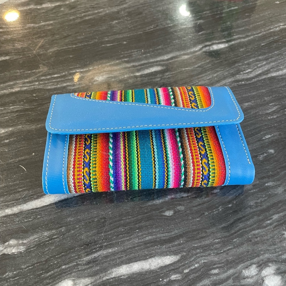 Festive Serape Design wallet